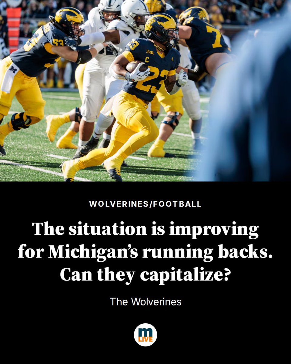 WolverinesMLive's tweet photo. The Wolverines https://t.co/ovzP0L5xGf https://t.co/lwvQYU4zMF
