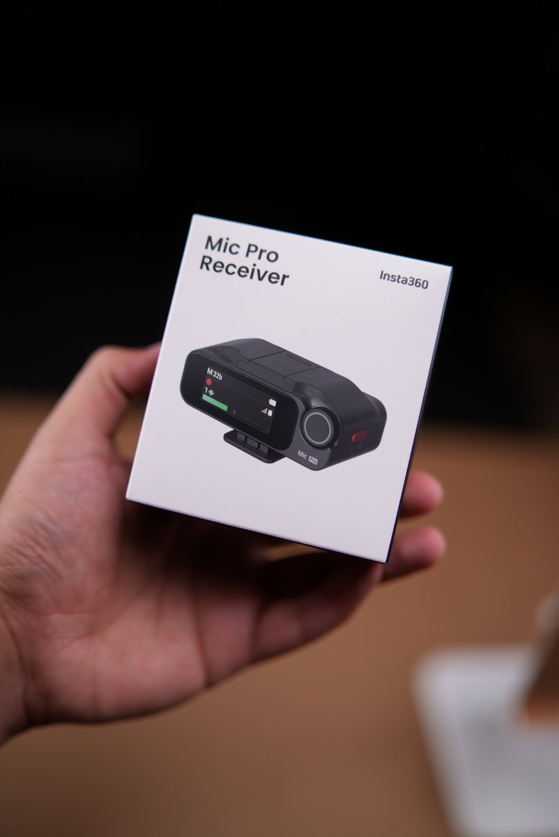 stufflistings's tweet photo. So this just launched. The Insta360 Mic.

I've been testing it for a while now, and it's super awesome 😍 https://t.co/ABXR6WeZip