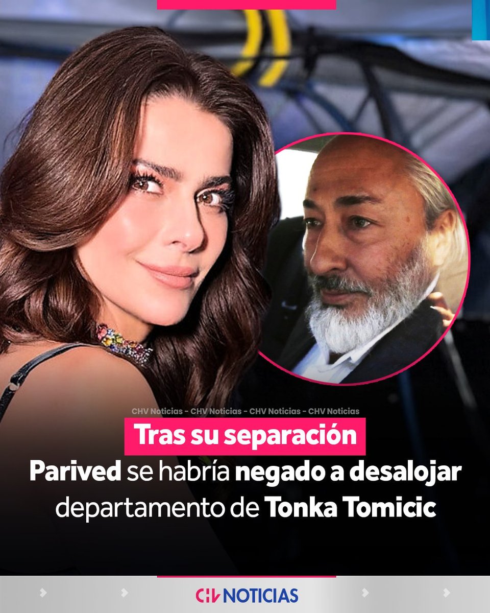 CapsulaInforma's tweet photo. La defensa de Tonka Tomicic aseguró ante la justicia que su expareja, Marco Antonio López, conocido como “Parived”, no desocupó el departamento que la animadora arrienda al Banco BICE, pese a haberse comprometido a hacerlo. https://t.co/9VrnIiqGYA