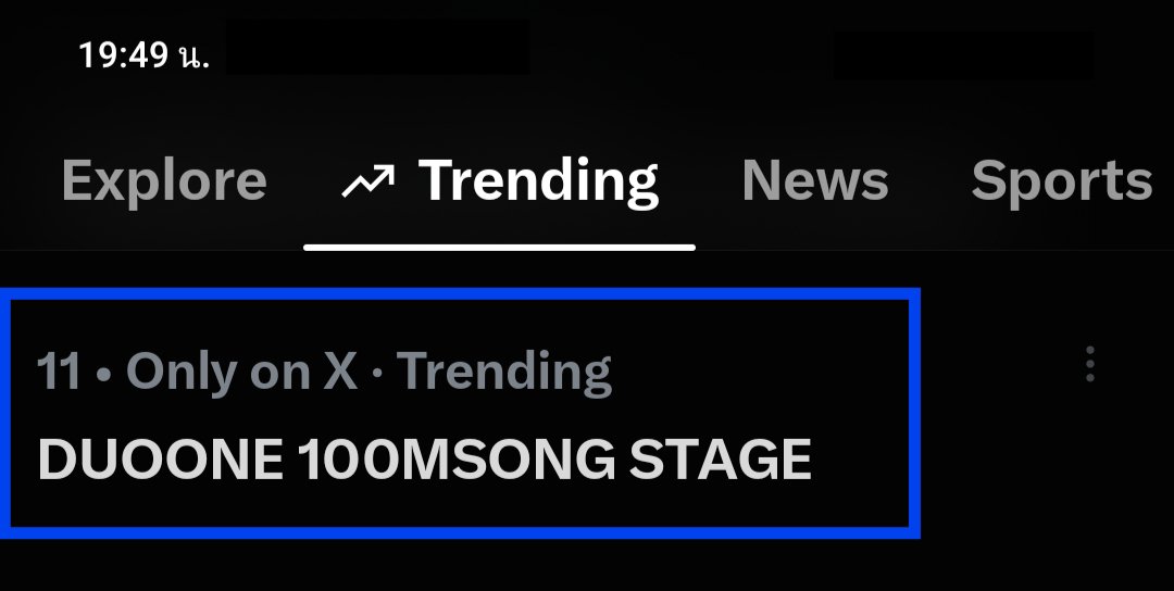 TrendForFB's tweet photo. อันดับ 11/40/41 เทรนด์ไทย
อันดับ 40 เทรนด์โลก

DUOONE 100MSONG STAGE
#DUOONEXFreenBecky
#DUOONEEP6 https://t.co/u37zb3DHvl