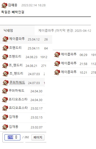 BookBeol's tweet photo. 네, 펨치갤에 수백 페이지의 글을 쓰며 지금도 활동중인 분들입니다
어떤 분은 퍼지데이때 한 숟갈 뜨셨네요 https://t.co/AMp2ckScbt