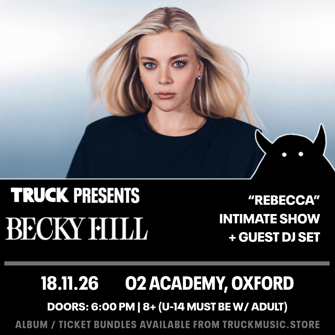 O2AcademyOxford's tweet photo. Just announced! @truckoxford presents @BeckyHill for an intimate show + guest DJ set here at O2 Academy Oxford on Wednesday 18 November🔥  

Tickets/ticket and album bundles on sale Friday 23 October 🙌 https://t.co/FRSMgP0ehx