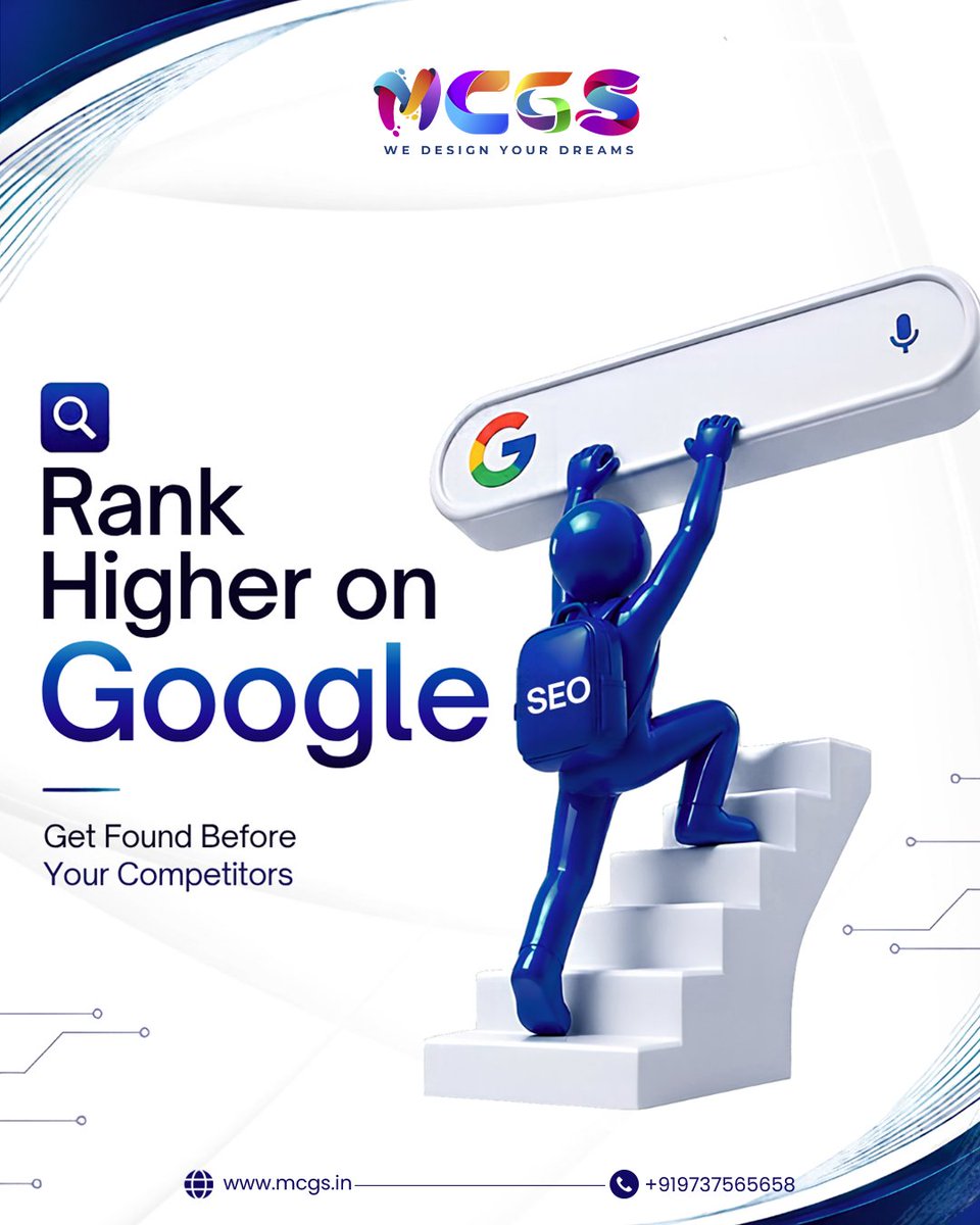 mcgsdesign's tweet photo. 🚀 Want to Rank Higher on Google?

Your potential customers are searching online. Is your business showing up before your competitors? 🔍

🌐 Website: https://t.co/cNdhfQbJ0k  

#SEO #SEOServices #GoogleRanking #DigitalMarketing #SearchEngineOptimization #WebsiteTraffic https://t.co/O9wdyiu2ZR