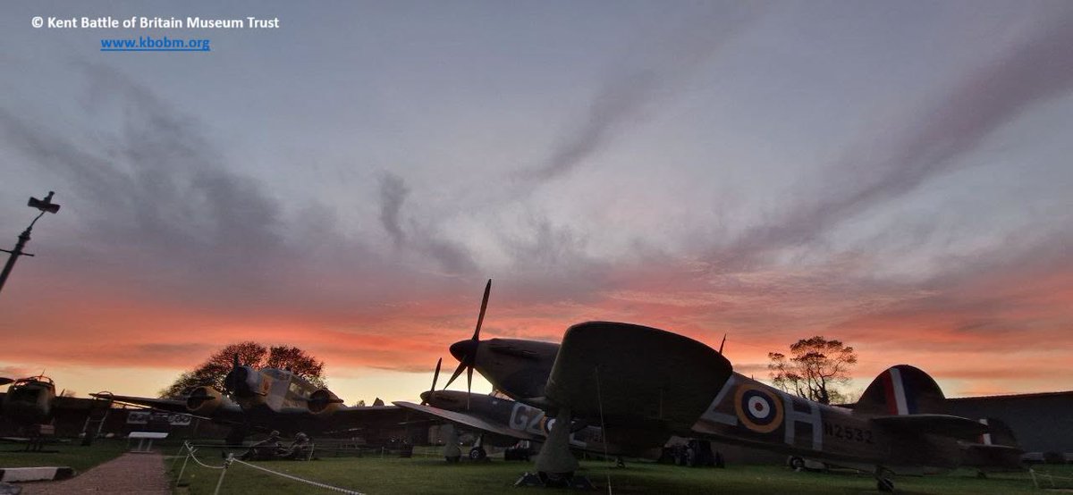 CommunityAd's tweet photo. 📸✨ Looking for a little something beautiful to enjoy this evening? Take a look at these stunning photographs taken at the Kent Battle of Britain Museum Trust in Hawkinge.

A wonderful place to discover and remember an important part of our history. https://t.co/Fzwi9QN5ZH