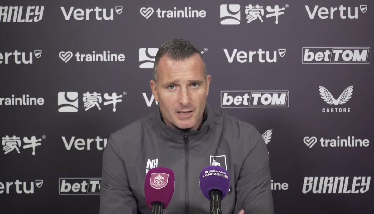Turf_Reports's tweet photo. 🔑 Key takings from Nicky Hayen’s pre-Lincoln presser:

- Josh Cullen will play 45 minutes for the 21s tomorrow night but could still be in the squad on Saturday

- Bruun Larsen faces 10-12 weeks on the sidelines

- Vardy is also out injured

- Admitted that players are too soft with each other at times 

- If we had the nine unavailable players available to us, you would see that ‘everything changes’

- “You now have players that you have to put on because you don’t have anyone else”

- Admitted he might have to change the structure in the absence of a striker

- Refused to comment on rift between fans and board