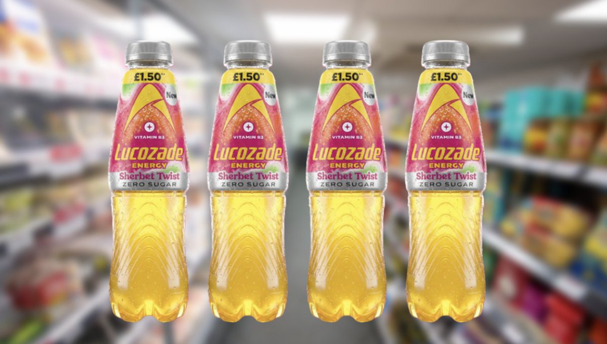 BetterRetailing's tweet photo. Retailers looking to maximise sales should pay attention to flavour innovation. Discover how Lucozade Energy Sherbet Twist Zero Sugar taps into demand for nostalgic flavours and zero sugar refreshment. 
  
https://t.co/4ZvFADfQYQ #ad https://t.co/fjCJTKgTuD
