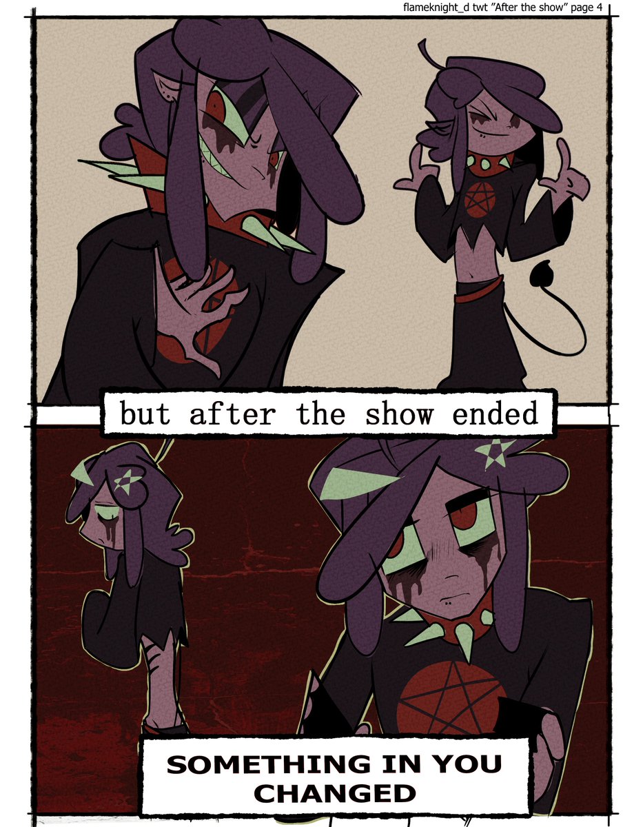flameknight_d's tweet photo. Day 19
#flameknight fan comic part 1
#aftertheshowAU #dandysworld https://t.co/KAT9WaPm8c