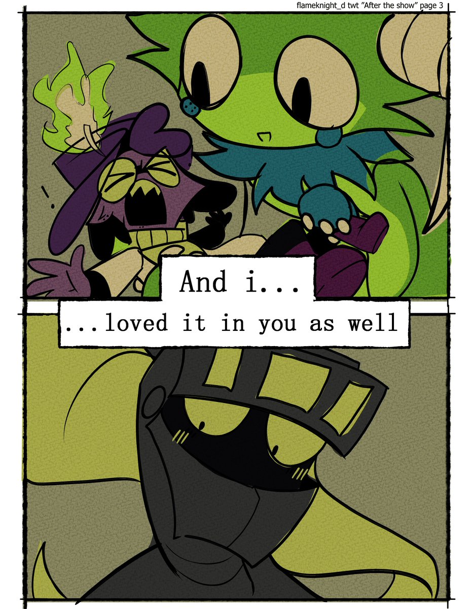 flameknight_d's tweet photo. Day 19
#flameknight fan comic part 1
#aftertheshowAU #dandysworld https://t.co/KAT9WaPm8c