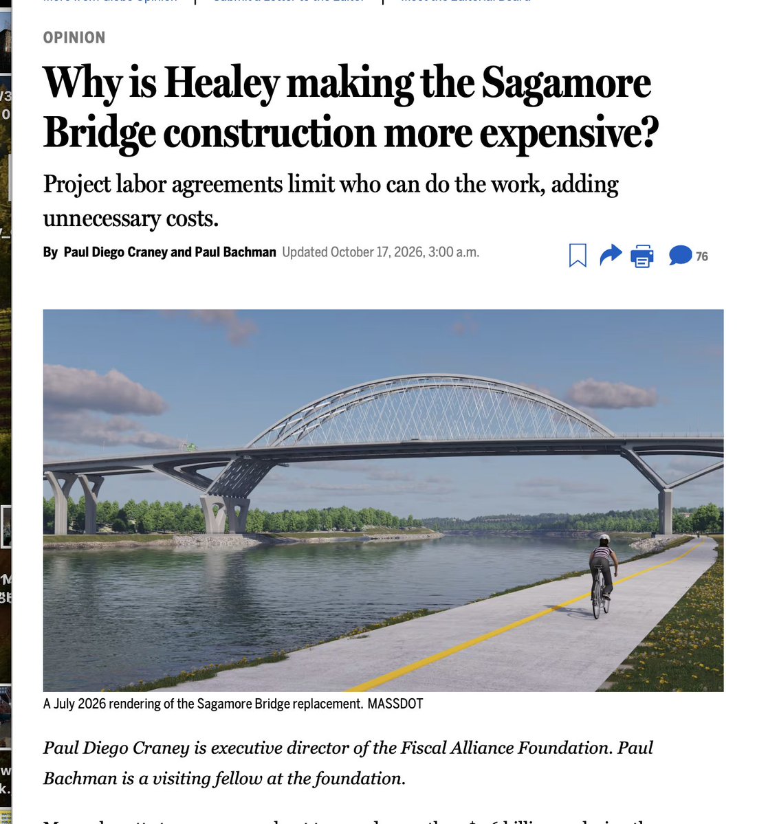 FortPointer's tweet photo. While media darling Paul Craney continues to promulgate falsehoods without accountability, the Globe fails to inform readers that Craney is ED of a 501(c)4 "dark money" nonprofit funded by undisclosed backers. A boiler room operation.

The symbiotic relationship is disgusting. https://t.co/AmoxeCebkv