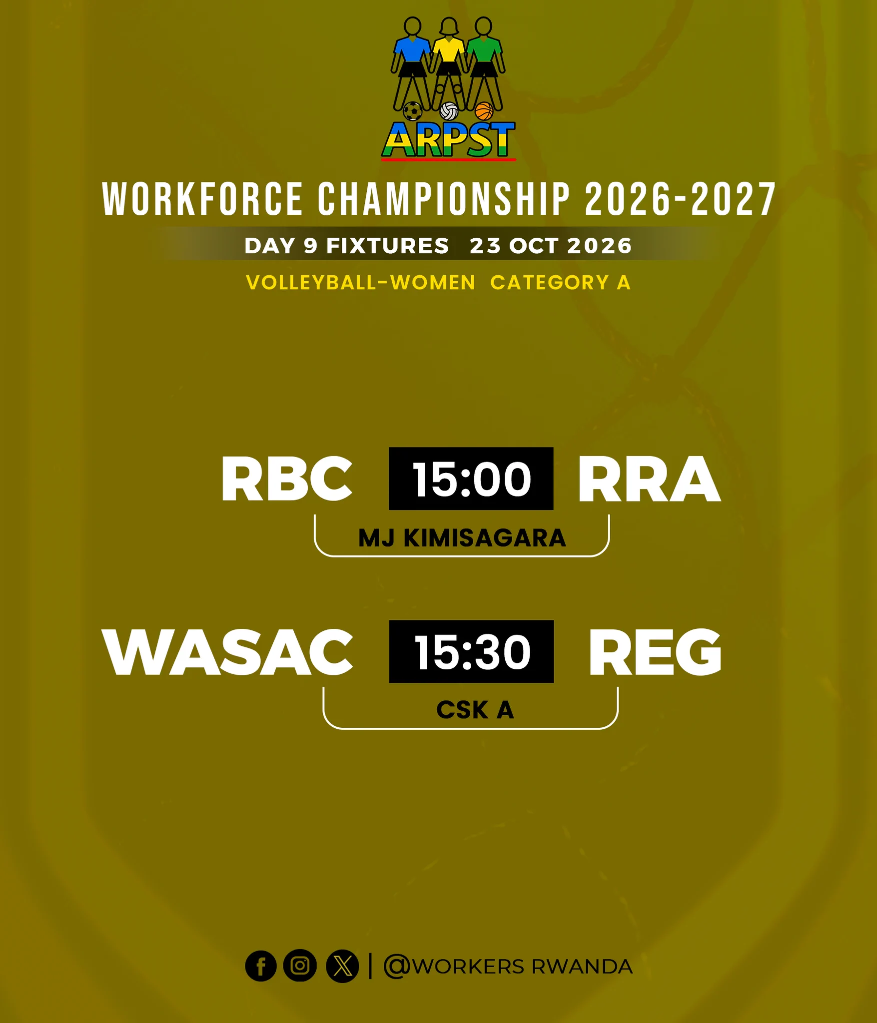 Rwanda Workers' Sports on X: 
