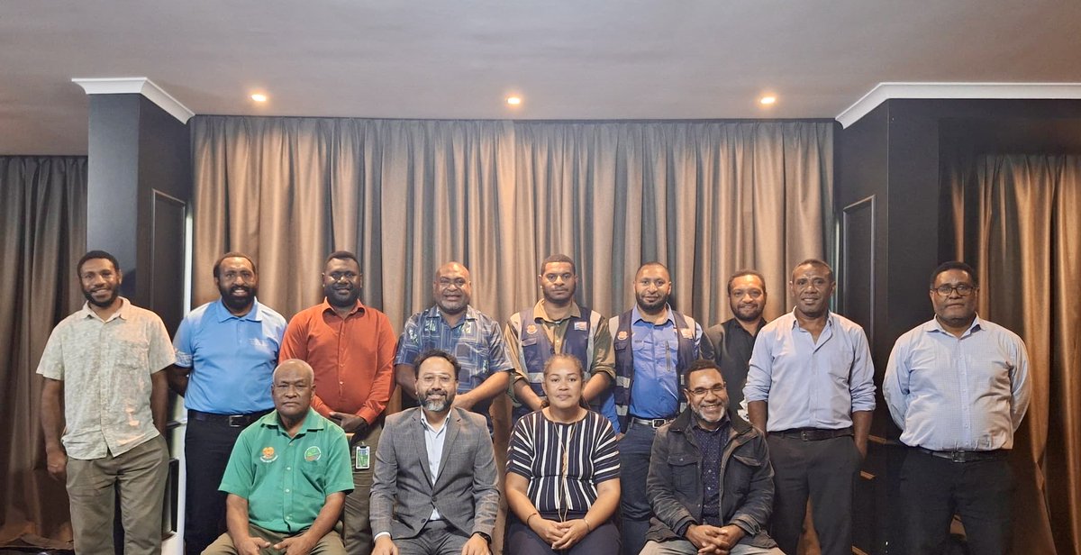 UNOSAT's tweet photo. Turning data into action for a more resilient PNG!

Together with @UNDP_PNG, we joined the PNG Government’s Disaster Preparedness and Mitigation Subcommittee to help shape a National Risk Registry for smarter disaster preparedness and response.

@UNOSAT https://t.co/S5aBgx65Hz