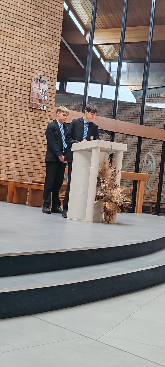 BC_Chaplaincy's tweet photo. Happy Feast of St John Paul II! 😇❤️‍🔥 Today, on this blessed feast, we took a Y10 class to the parish Mass and had a wonderful homily from Fr John, about our beloved Pope John Paul II - the Pope who really changed the pontificate with his outreach!🕊️ Jp2 we love you, pray for us! https://t.co/W4SxXzrjFg