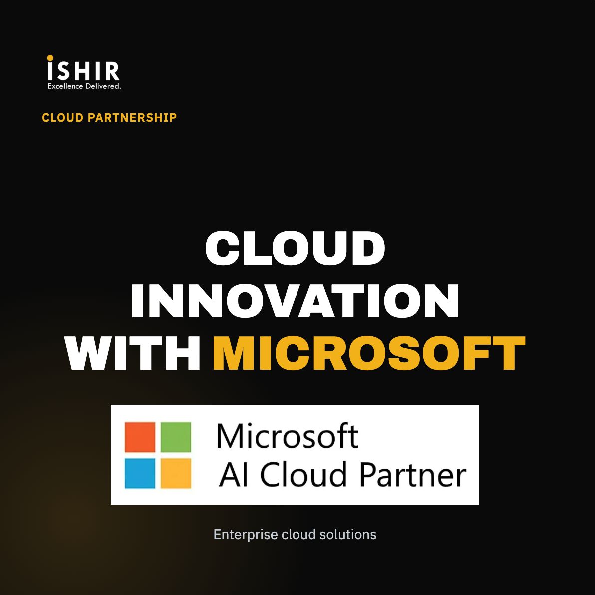 ISHIR's tweet photo. Cloud Innovation with Microsoft

ISHIR is proud to be a Microsoft AI Cloud Partner. We help businesses move to the cloud and put AI to work with enterprise cloud solutions built to scale.

Visit: https://t.co/n7CXX2okH7 

#Microsoft #Azure #CloudInnovation #ISHIR #Microsoft https://t.co/j1AukTsKp7