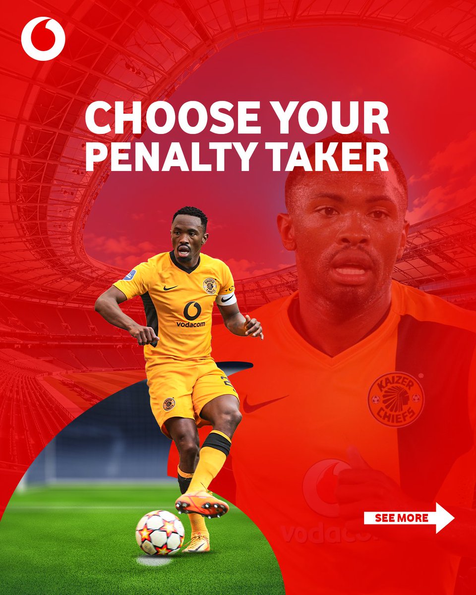 VodacomSoccer's tweet photo. Knockout football comes down to one walk to the spot 🚶

It's the final. The score is 0–0, and your team has just been awarded a penalty. 👀⚽

Who’s your all-time most trusted penalty taker? ⚽

#LetsDoSummer https://t.co/D016TntRnS