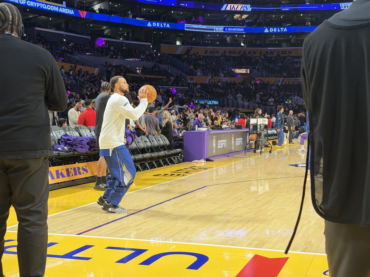 mitchellh's tweet photo. After being on the waitlist for ~15 years, we got the call and are Lakers season ticket holders. My wife and I have been a huge Lakers fans our whole lives. Season tickets were always a dream. My wife and I felt really lucky at the opener last night. ❤️ The seats are alright. 😜 https://t.co/1qBFBEUbYw