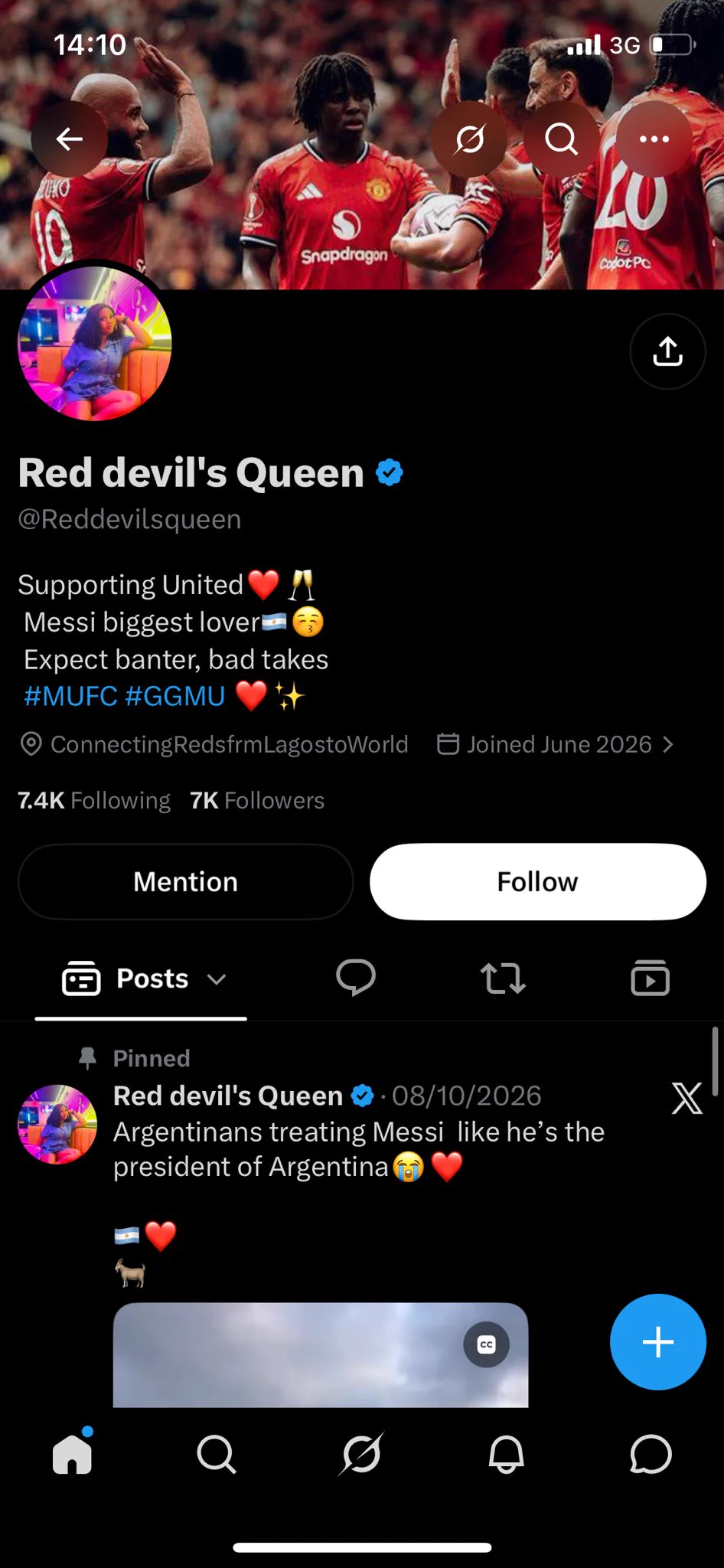 Red devil's Queen on X: 