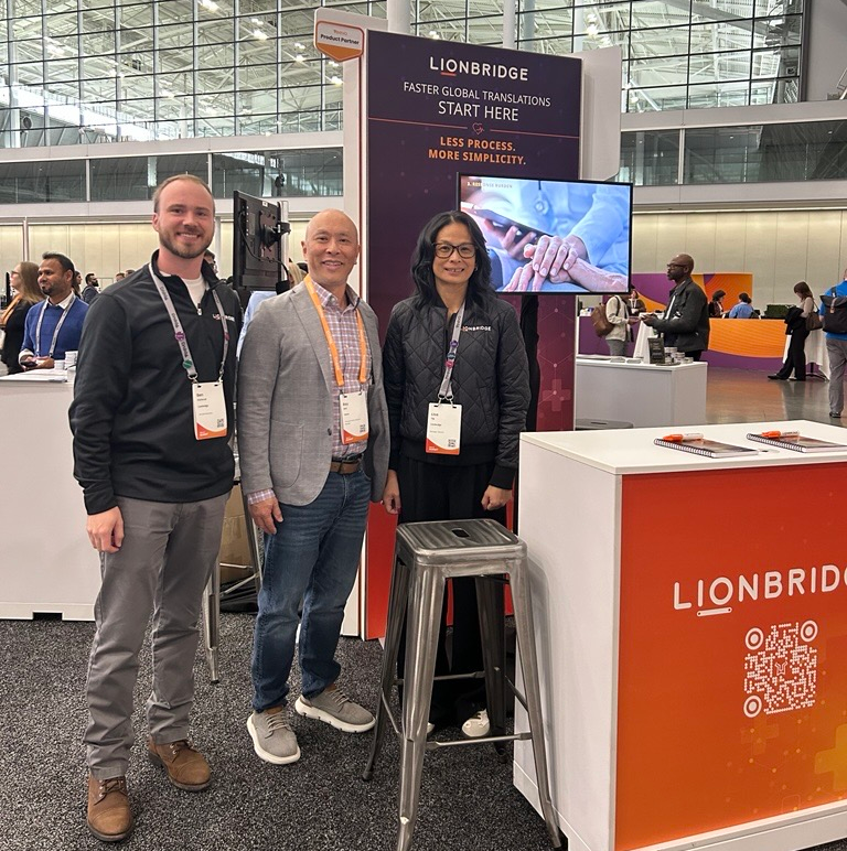 Lionbridge's tweet photo. Thank you to everyone who connected with us at the #VeevaSummit!

It was a pleasure discussing how our Veeva connector solutions can help make your #localization faster, easier, and simpler.

Let’s keep the conversation going: https://t.co/sjAgyqMEPQ https://t.co/YGBVtp6wN2