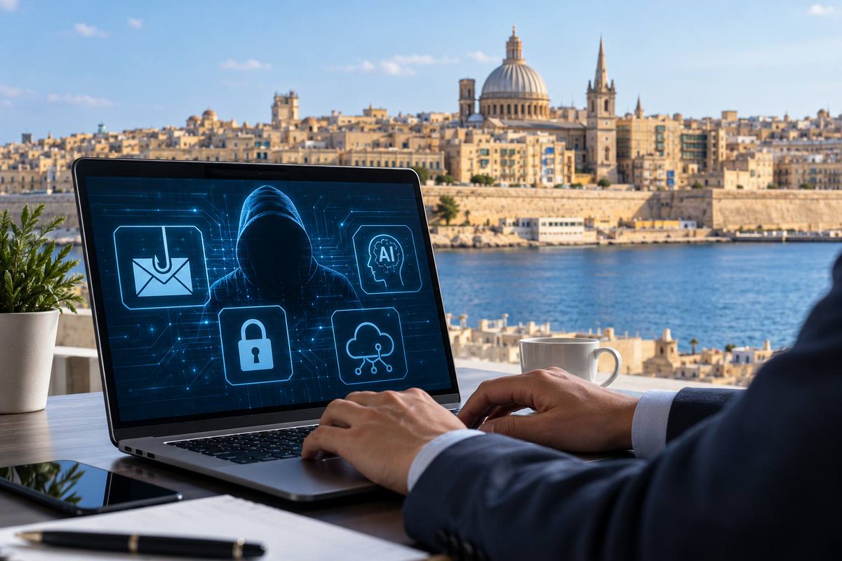 maltawirtschaft's tweet photo. Die MFSA warnt vor KI-Phishing, Deepfakes und Risiken durch externe IT-Dienstleister. Wie können sich Maltas Finanzunternehmen besser schützen?

https://t.co/burqoJ96VD

#Cybersicherheit #KI #Cyberrisiken https://t.co/Kw5a4vli3M