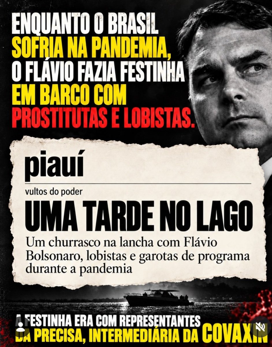 claudiadivapop's tweet photo. #FlavioEsquemaPandemia

Deus, Pátria e Orgia https://t.co/t2DH34EiuJ