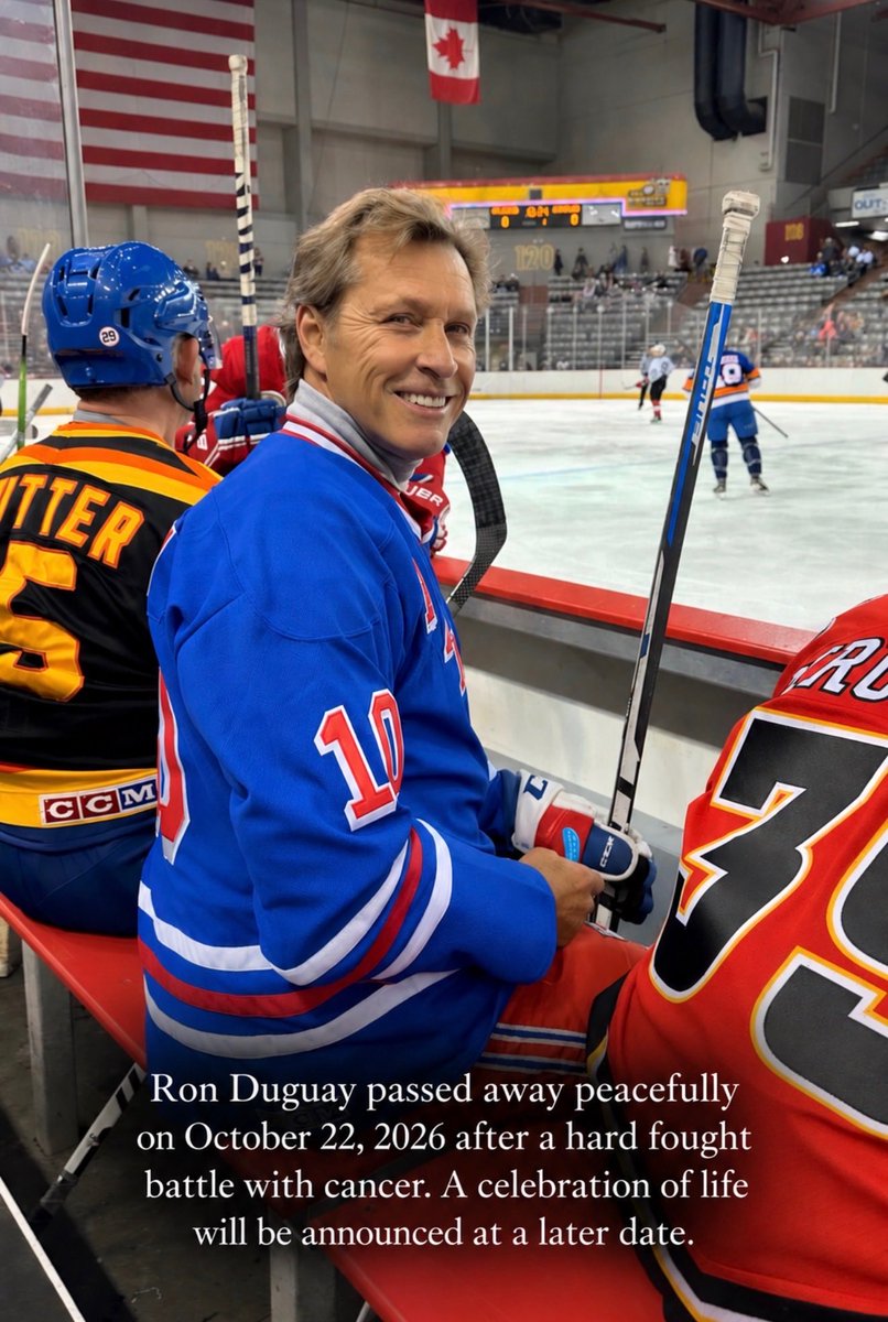 SarahPalinUSA's tweet photo. It’s with a shattered heart, but also deep peace knowing Ron is with Jesus now. He fought so hard. Love never ends❤️
@RonDuguay10 https://t.co/NJ5jWk6EEs