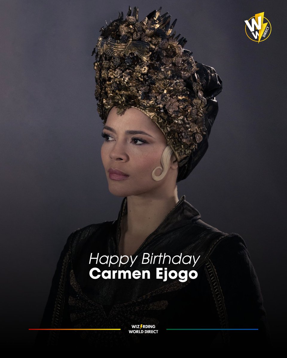 WW_Direct's tweet photo. Happy birthday to Carmen Ejogo who portrayed Seraphina Picquery in the FANTASTIC BEASTS films! 🎂