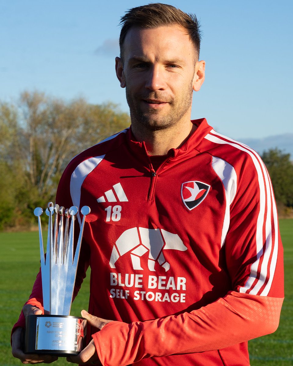 CTFCofficial's tweet photo. 🏆 Your @PFA Select Car Leasing League Two Fan's Player of the Month! 👑

#ctfc♦️ https://t.co/5PZKJI9wmO