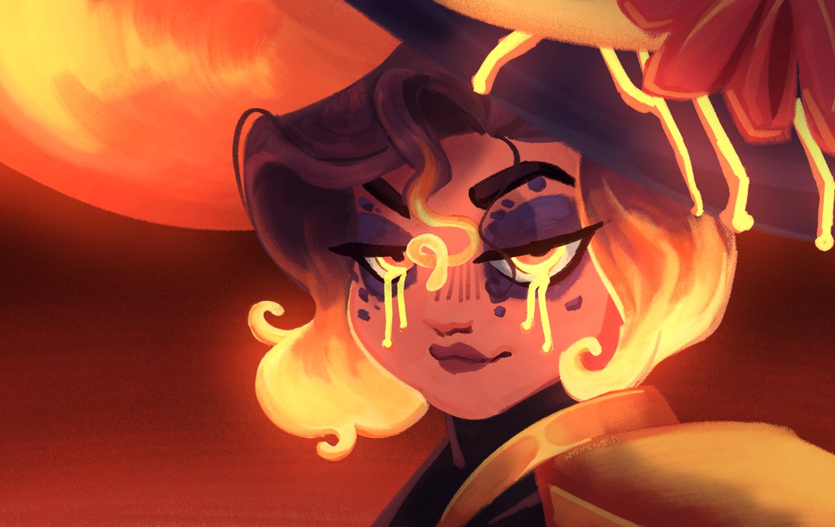 wyrms_world's tweet photo. ArtFight 74/100 
Lava Witch by BerrYori
#artfight #artfight2026 #teamcomedy https://t.co/UzR3QbSBiC