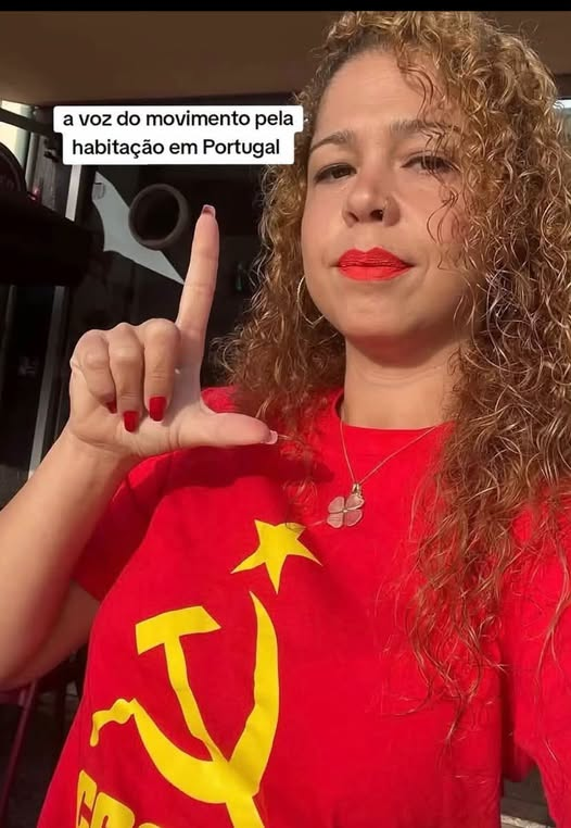Jeffers78017291's tweet photo. Nenhum estrangeiro nos diz o que fazer em Portugal,
Muito menos uma esquerdista a fazer o L do Lula Ladrão https://t.co/UJQ606amYR