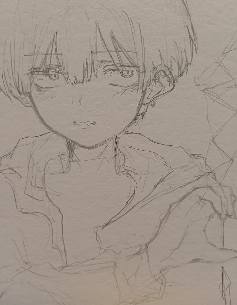 Chico7456861's tweet photo. 今こんな感じ…うぅむずい…！ https://t.co/h5hJa4ovIr