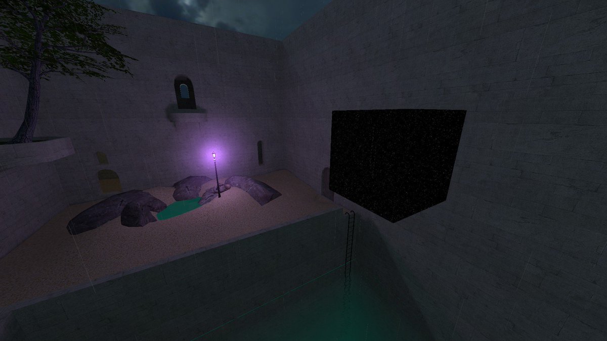 RealRandomCuts's tweet photo. i continue to expand my knowledge of the source engine. Envmaps are really easy to use and can be used as a fake skybox, very handy. https://t.co/y4yKqXYV0y