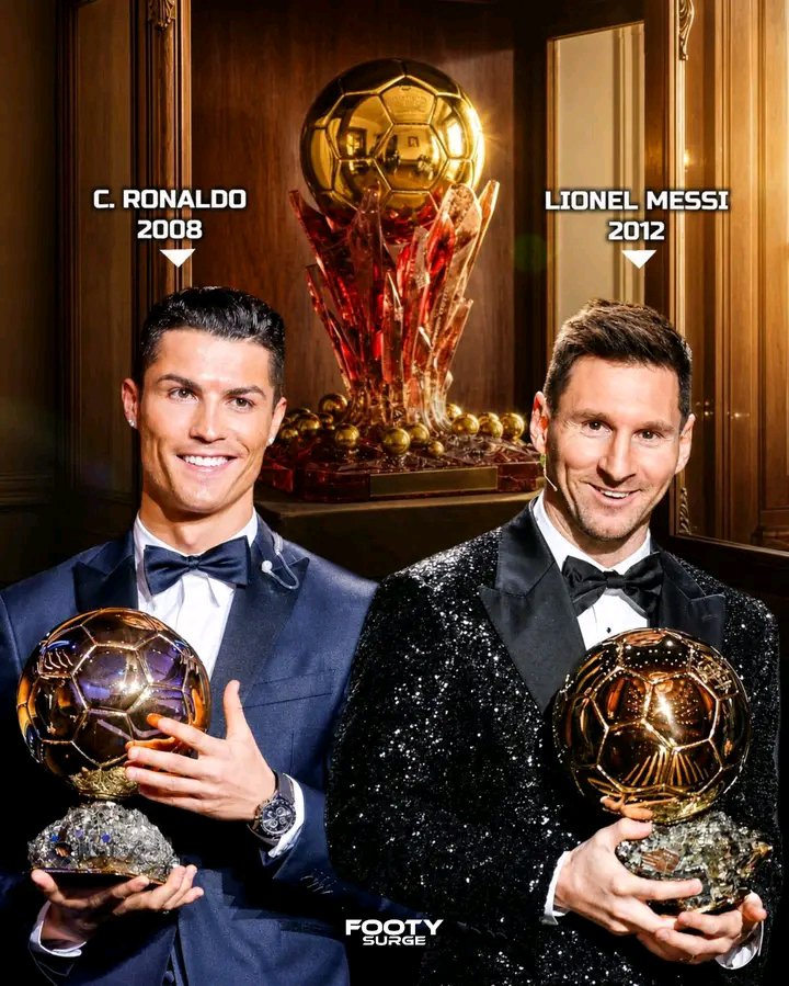 Nirel01's tweet photo. Cristiano Ronaldo, 2008 Ballon d’Or winner, is now reportedly in the race to win the Ballon d’Or of All Time (B.O.A.T.).

The latest official update, released October 20, 2026, has Cristiano Ronaldo’s 2008 Ballon d’Or campaign leading the B.O.A.T. fan vote with 75%. Lionel Messi’s best-placed campaign is his 2012 win, at 9%.

The biggest twist? Rumours suggest that winning the B.O.A.T. could influence who eventually wins the Super Ballon d’Or.

If that happens, will this award settle the G.O.A.T. debate once and for all, or will it create an even bigger argument between Messi and Ronaldo fans? 🐐🔥