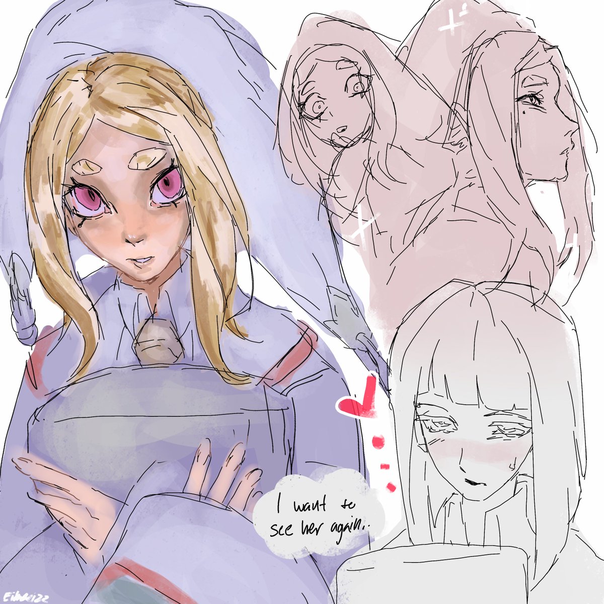eitherzizz's tweet photo. These are sloppy but oh well #hyoshia https://t.co/SK2vatBj8F