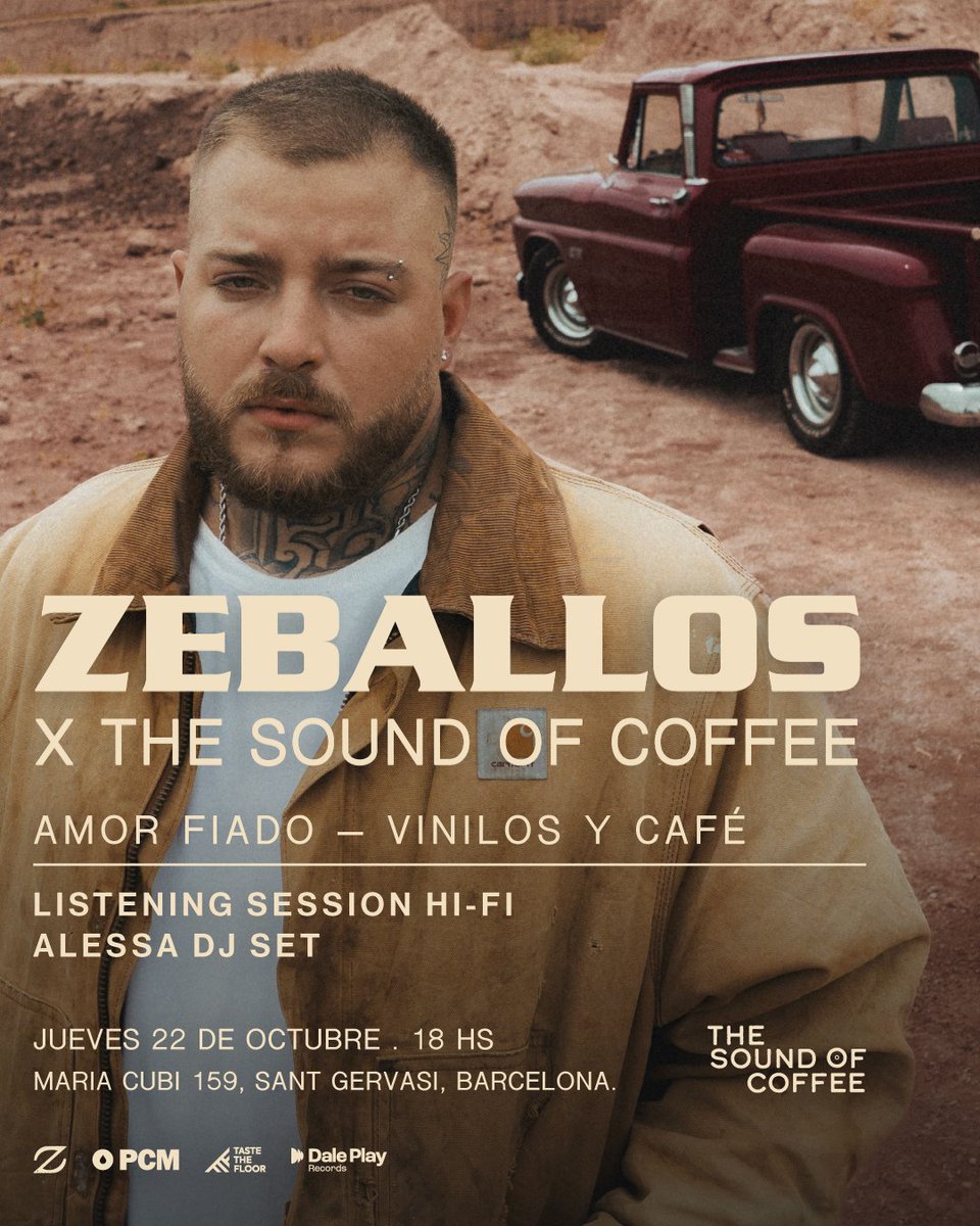 asimetria17's tweet photo. hoy hay movida en BCN para escuchar el vinilo de AMOR FIADO y alguna otra sorpresitaaa @aguszeballos17 🐎  quién vA??? https://t.co/kKXQsdDC9G