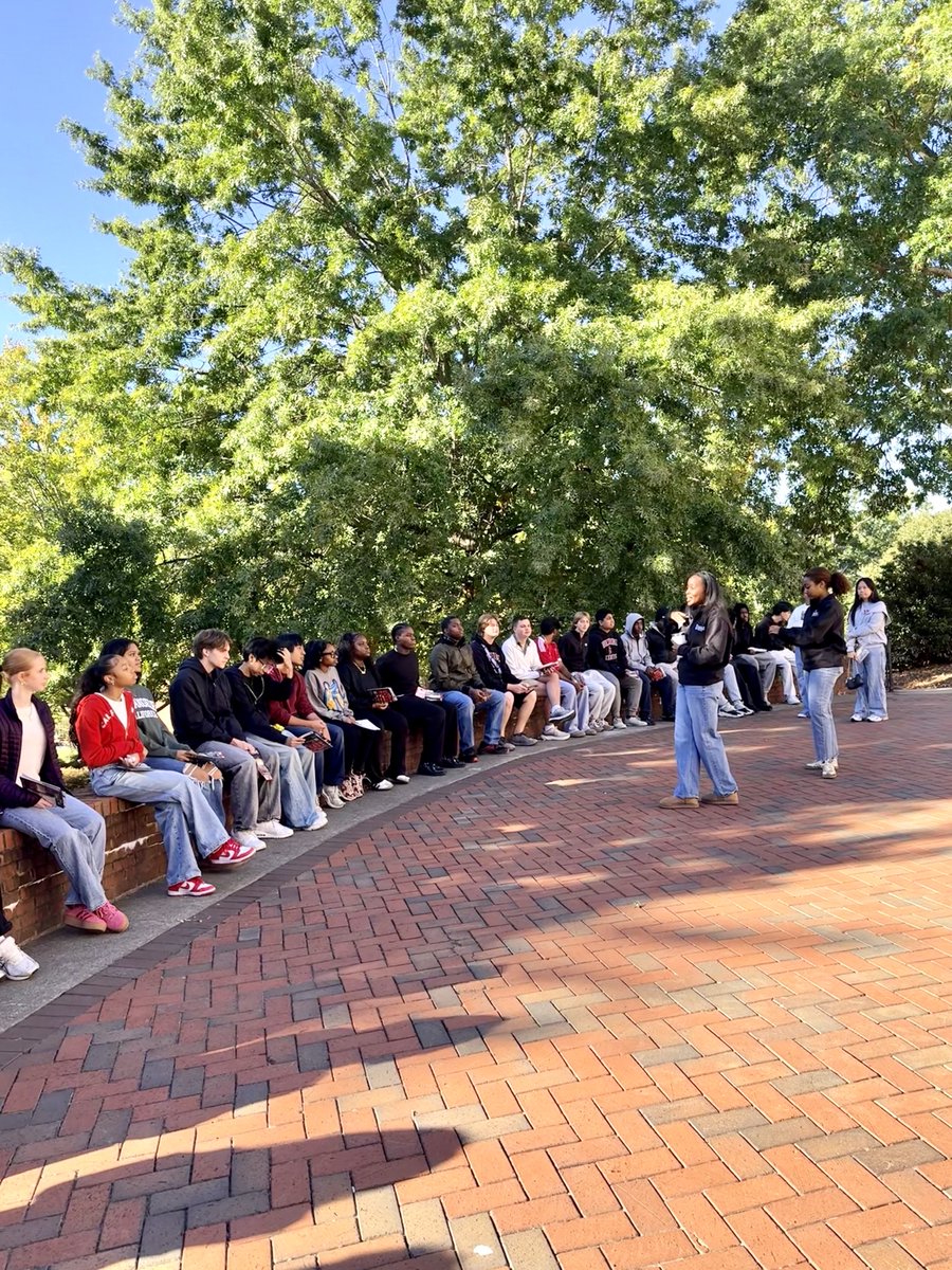 UGHS_Wolverines's tweet photo. ❤️🖤 Our Union Grove CTAE students explored the University of Georgia on a Work-Based Learning field trip! 🎓 From campus tours to admissions advice, students gained valuable insight. A special highlight: seeing UGHS alumni thriving at UGA! #WolverineWay #CTAE #WorkBasedLearning https://t.co/1MhB1ecPfA
