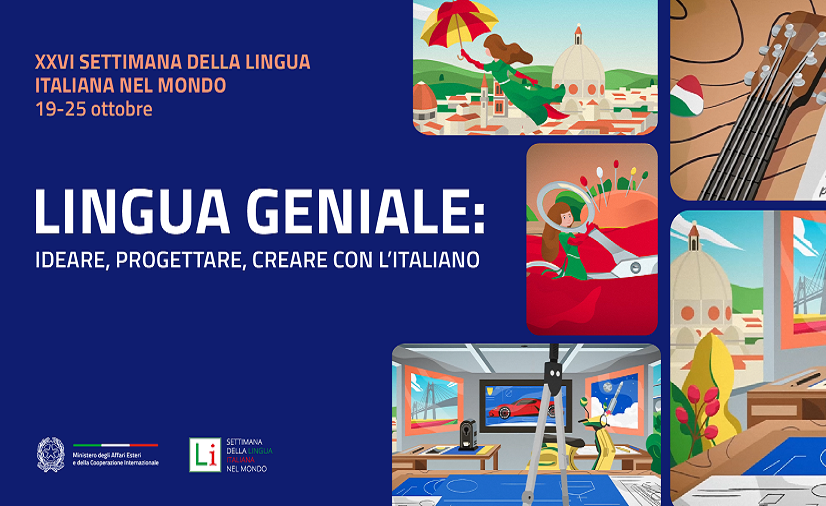 giancarlico's tweet photo. In occasione della Settimana della Lingua Italiana (19-25 ottobre 2026), dal titolo “Lingua geniale: ideale, progettare, creare con l’italiano“, @ItalyMFA presenta il progetto #onde – Parole italiane in viaggio, un percorso sonoro tra gli italianismi https://t.co/BROGmL35CK