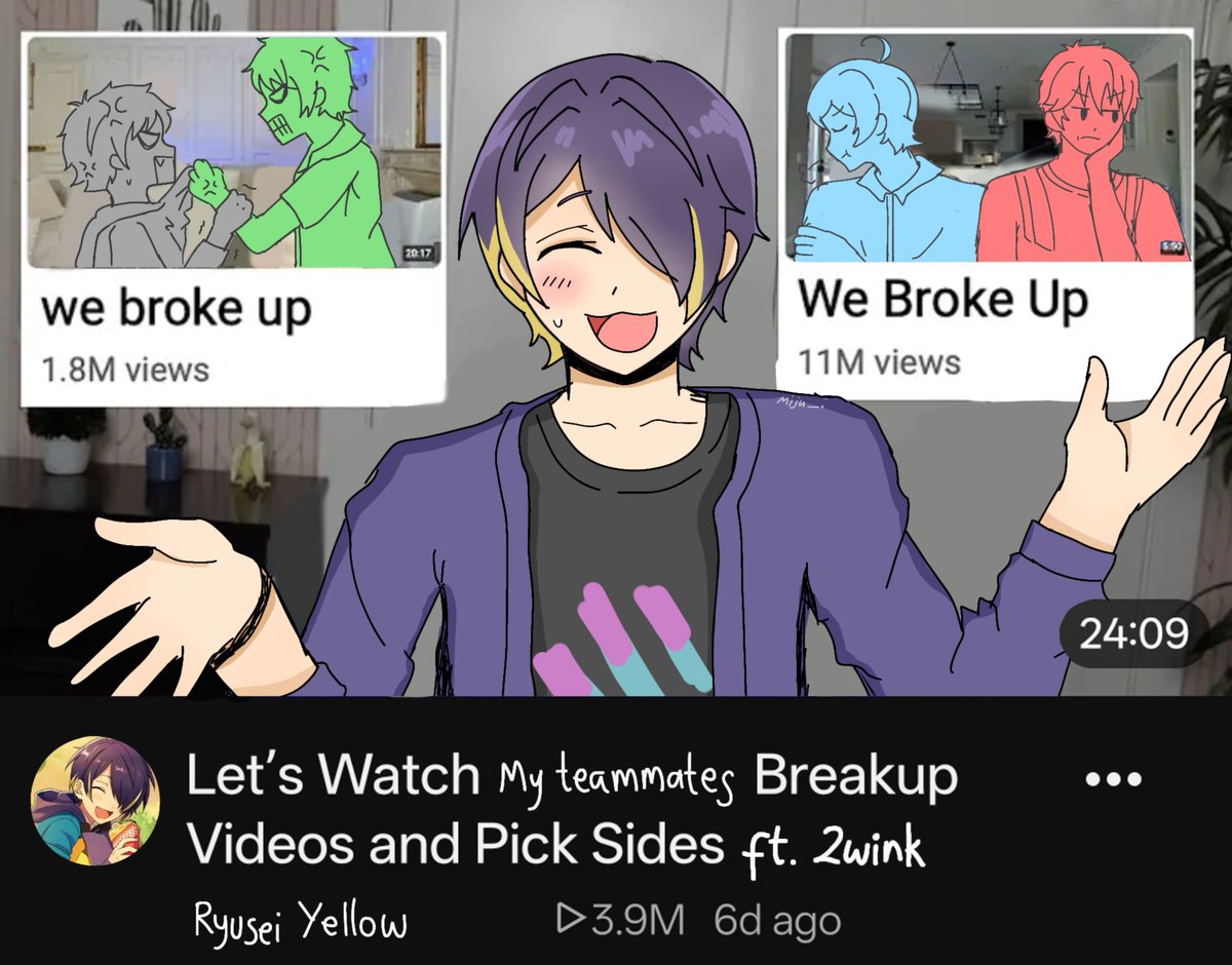 chiamikanat_1's tweet photo. How shinobu handles his teammates' breakups

#ryuseitai #tetomido #chiakana https://t.co/OhUfVscdqF