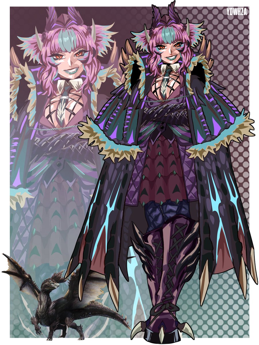 realYowhza's tweet photo. Alatreon girl
#monsterhunter https://t.co/qKUqdBGis2