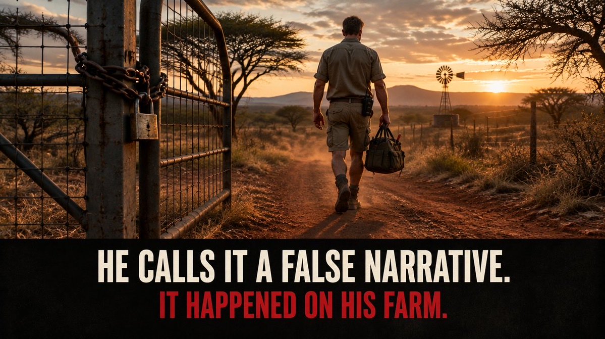 FritzG83's tweet photo. President Ramaphosa says Afrikaner persecution is a false narrative. I worked on the president’s farm when he was Vice President of South Africa.
I did my work honestly and correctly. I was mocked, threatened and had apartheid thrown in my face because I am a white man. People worked to get rid of me, and in the end they succeeded. The workers gave him an ultimatum and my contract was ended.
Before that, a fellow staff member warned me to get away from the farm, because they were going to stab me. I was threatened on the president’s own farm. It is all in my sworn affidavit, filed with USCIS.
President Trump looked at the facts and found that Afrikaners are persecuted. Yet USCIS found there is no pattern of persecution of Afrikaners, and on that basis says my family does not qualify. How can anyone call persecution a false narrative when it happened on the president’s farm?
We came to America legally. We are the Afrikaners already here. https://t.co/57BY7ak5Fh
@GBNEWS @kansasdotcom @KCStar @ChanceSwaim @travisheying @bryanhorwath @davidhudnall @KWCH12 @KSNNews @KAKEnews @KMUW @KansasReflector @AP @fox4kc @FoxNews @BillMelugin_ @NEWSMAX @realDailyWire @BreitbartNews @DailyCaller @OANN @RealAmVoice @TheFP
