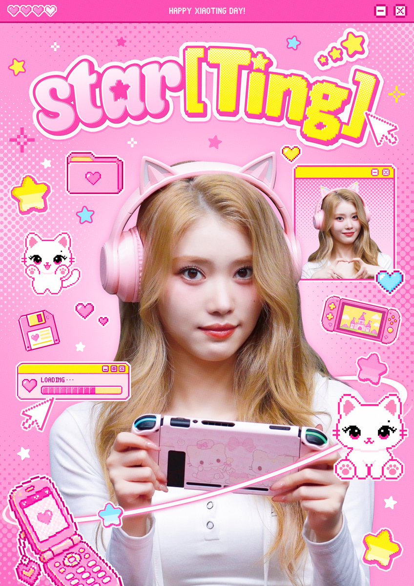tingmiaomiao's tweet photo. ┌─⋆｡˚ ☆ star[TING] ☆ ˚｡⋆─┐

                   ♡ ∧_∧
                      (｡•ㅅ•｡)♡
             NOW LOADING…
       ▰▰▰▰▰▰▰▰ 100%

             ▶ PRESS START

        STAGE   카페 하무모카
      DATE   2026.11.11 — 11.12

└─ ☆　⋆｡˚　⭐　˚｡⋆　☆ ─┘

#Press_starTing
#팅클팅클_리틀스타
#케플러 #샤오팅 #션샤오팅
#Kep1er #XIAOTING #沈小婷