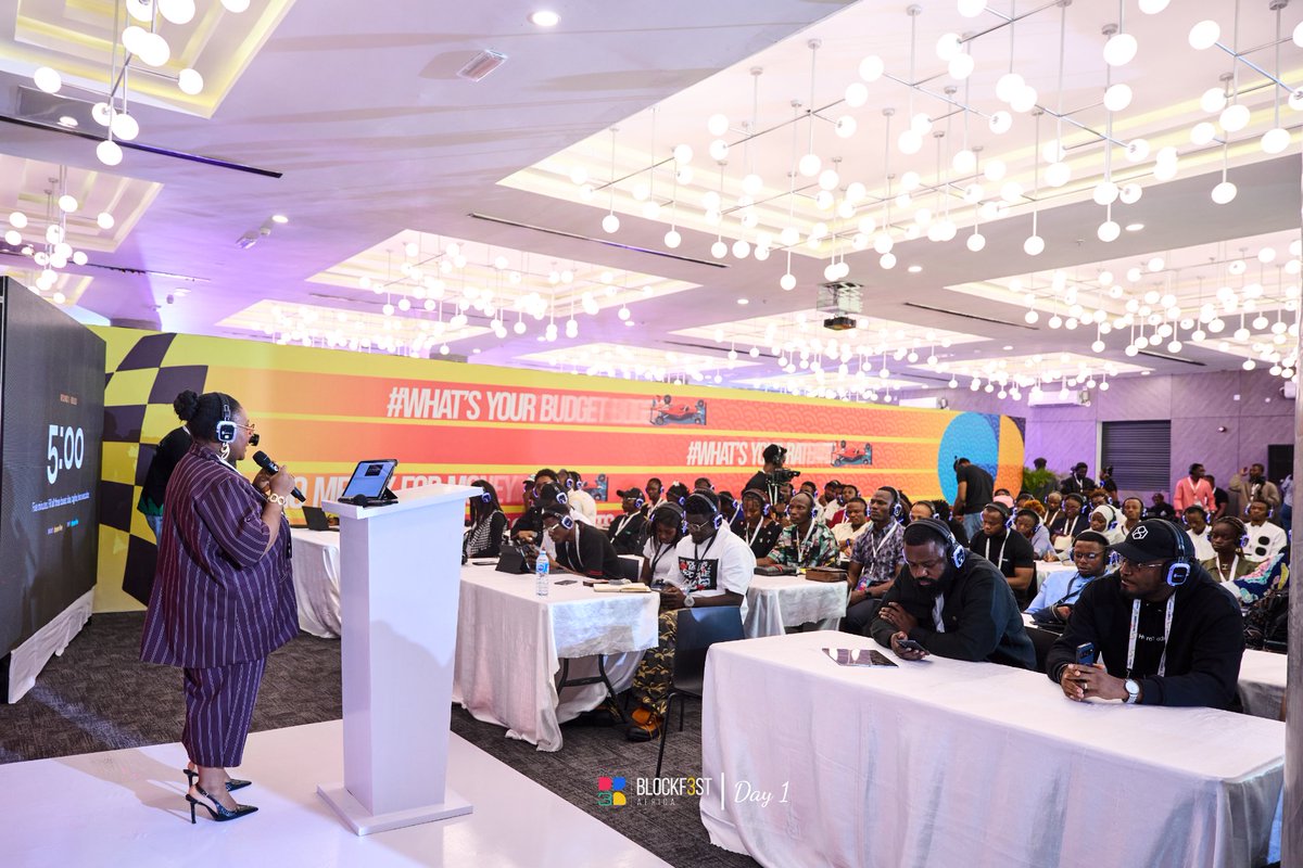 blockfestafrica's tweet photo. A few frames from Bibi Eneje's session.

#BlockfestAfrica #BlockfestAfrica2026 #TheNewTradeRoute https://t.co/LeczTuAoxn