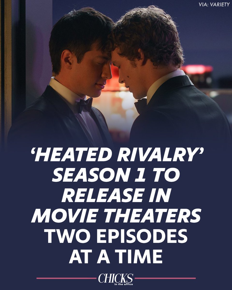 ChicksInTheOff's tweet photo. Shane &amp; Ilya are going to the cottage on the big screen this November https://t.co/3aDt6FkWzF