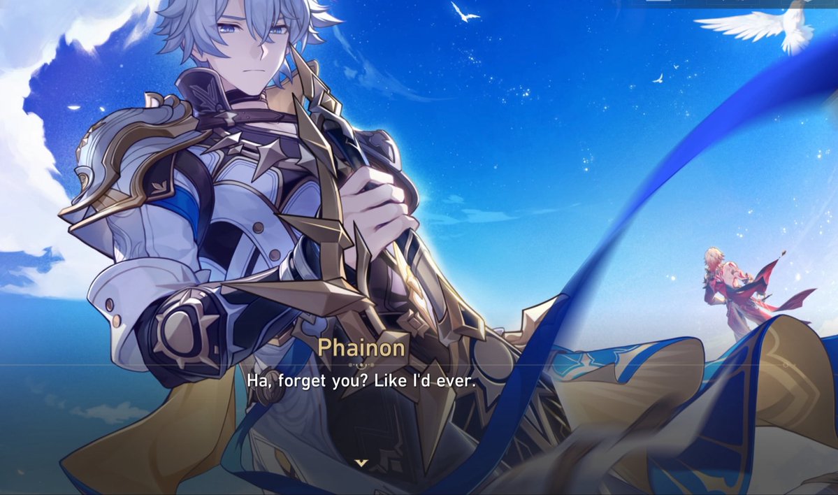 Phaideilvr07's tweet photo. what does it mean to love mydei? for gorgo and phainon, it’s being unable to forget him 💖 https://t.co/MFKD9emw9T