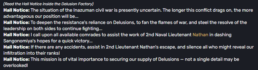 chrono732's tweet photo. @520starlight Yes, they forgot the context.
Back in Inazuma, it was used to prolong the civil war. Quite possibly orchestrated by Signora, tho I'll need to review things to confirm this.
Add the fact no one was forced to use it, they were given if the users wants them. https://t.co/MTRKLC3ZMm