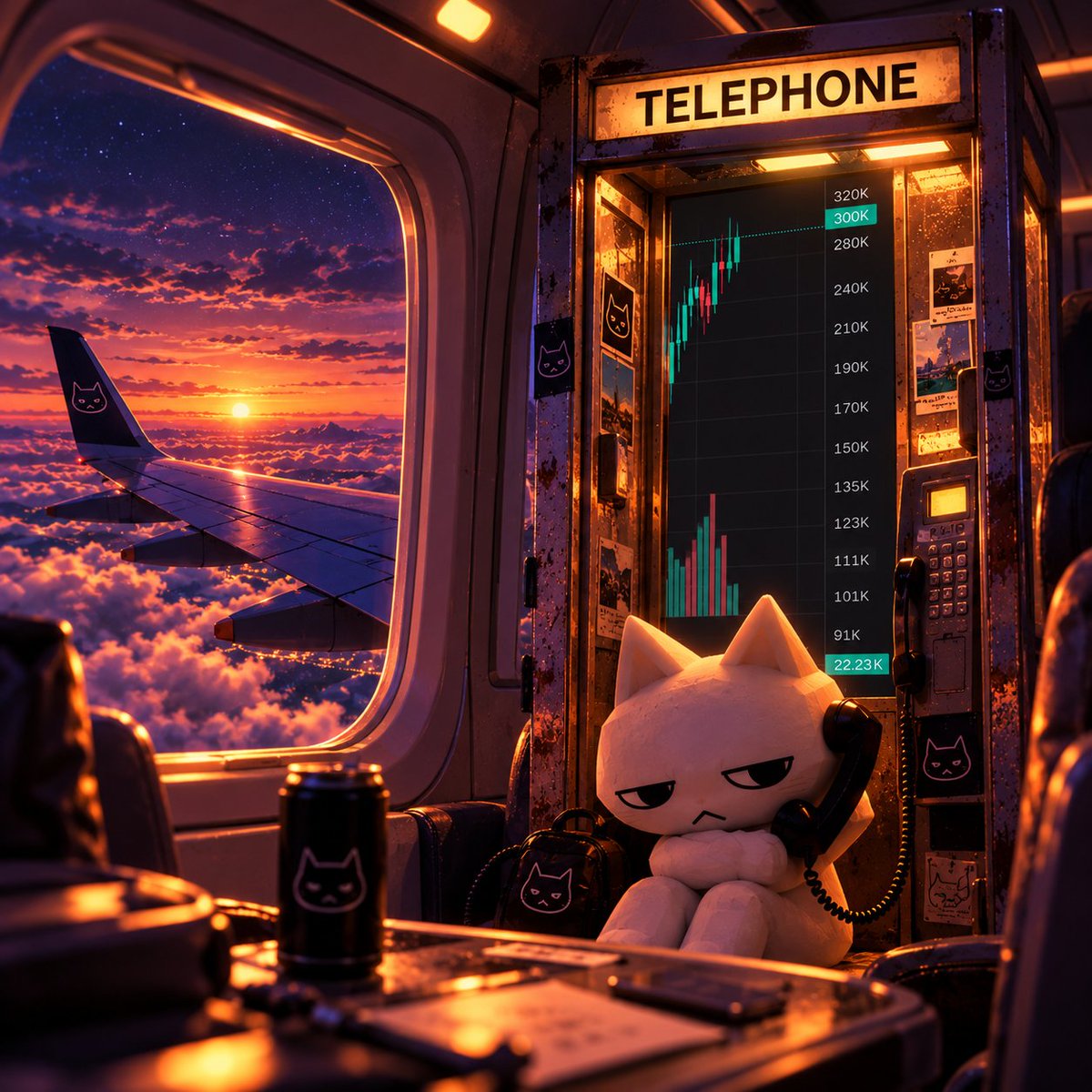 lastcall_sol's tweet photo. 📞 HELLO?! $LASTCALL JUST HIT $300K MARKET CAP! 🚀🔥

FROM A LONELY PHONE BOOTH TO THE SKY! ✈️🌙

$100K → $200K → $300K ���

THE COMMUNITY IS GROWING. THE MOMENTUM IS REAL! 💜

NEXT STOP: THE MOOOOON! 🌕🚀

WHO'S STILL ON BOARD?! 🐱🔥

#LASTCALL #Solana #PumpFun #memecoin1000x https://t.co/bI6doNZDr1