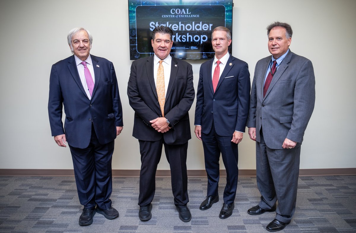 HGEOgov's tweet photo. Speaking at @NETL_DOE’s Coal Center of Excellence workshop in Morgantown, Acting Assistant Secretary Curt Coccodrilli said: "We have tremendous coal resources and opportunities to use them in new ways." https://t.co/IkMVkAMVl1