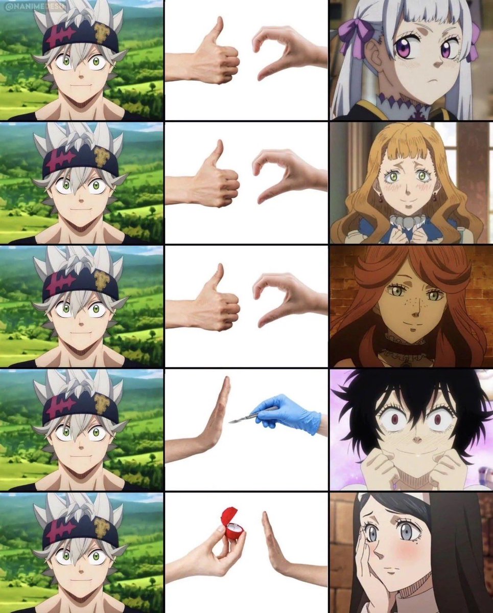 NaruDiffusion's tweet photo. Black Clover relationships https://t.co/RJFnfTAB7I