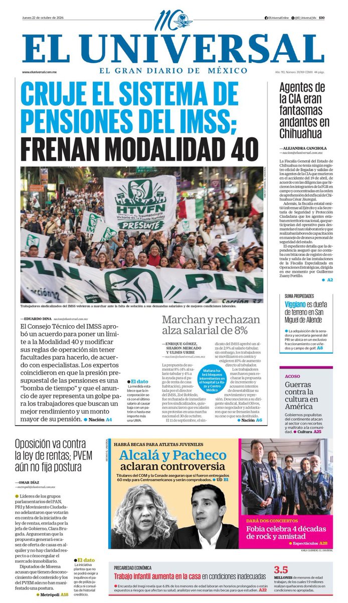 IldefonsoIr's tweet photo. Durante 8 años los de @PartidoMorenaMx se dedicaron a saquear y regalar los ahorros del país 
Y una  las consecuencias es que hoy el narcogobierno de @Claudiashein al no tener dinero está dejando a los mexicanos sin el derecho a tener una pensión digna https://t.co/wdVSaNuUlH