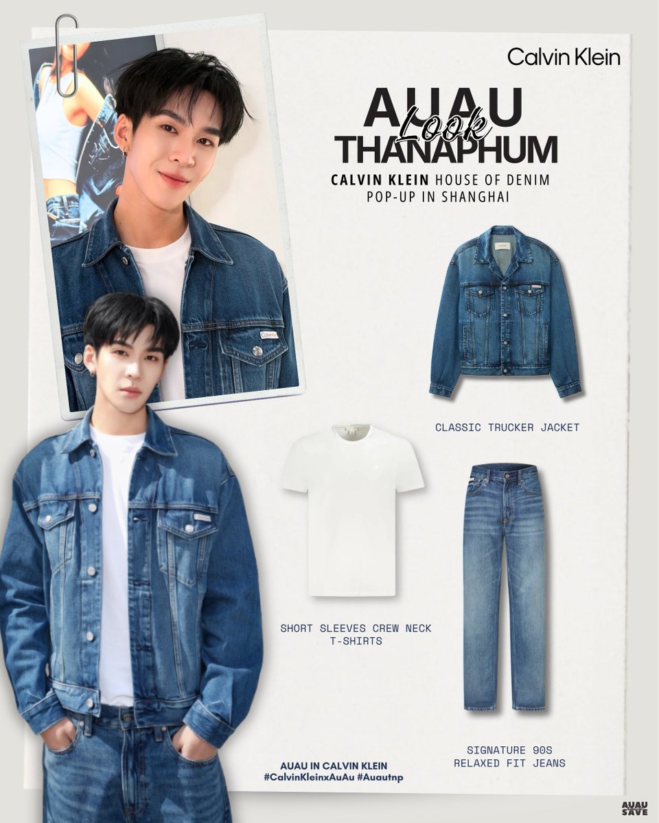 AuauSaveHouseTH's tweet photo. AUAU THANAPHUM IN CALVIN KLEIN 👖📸

No words can describe how much Auau fits for Calvin Klein Looks ✨️🦋

AUAU IN CALVIN KLEIN
#CalvinKleinxAuAu 
@Auautnp #auautnp https://t.co/pObWhxi4LG