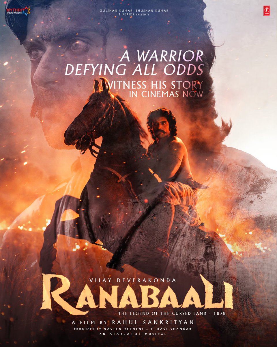 PeddapalliC's tweet photo. Riding through the flames with fearless energy, this warrior is built for legends ⚔️🔥 #Ranabaali https://t.co/16KFq2qp3o