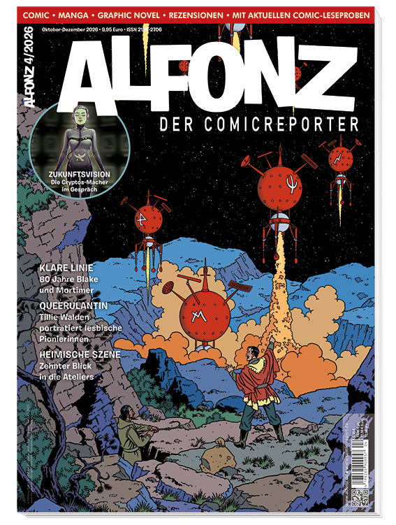ALFONZ2012's tweet photo. Die neue ALFONZ-Ausgabe ist seit 7. Oktober überall im Handel und auf https://t.co/HMbtdNNP56 zu haben: https://t.co/Np728MRLKh
Auf unserer Homepage gibt's zudem weitere Rezensionen wie aktuell #babs aus dem @DantesVerlag von #garthennis und #jacenburrows: https://t.co/HlVw6CFRCn https://t.co/9eM9ZPmNhu